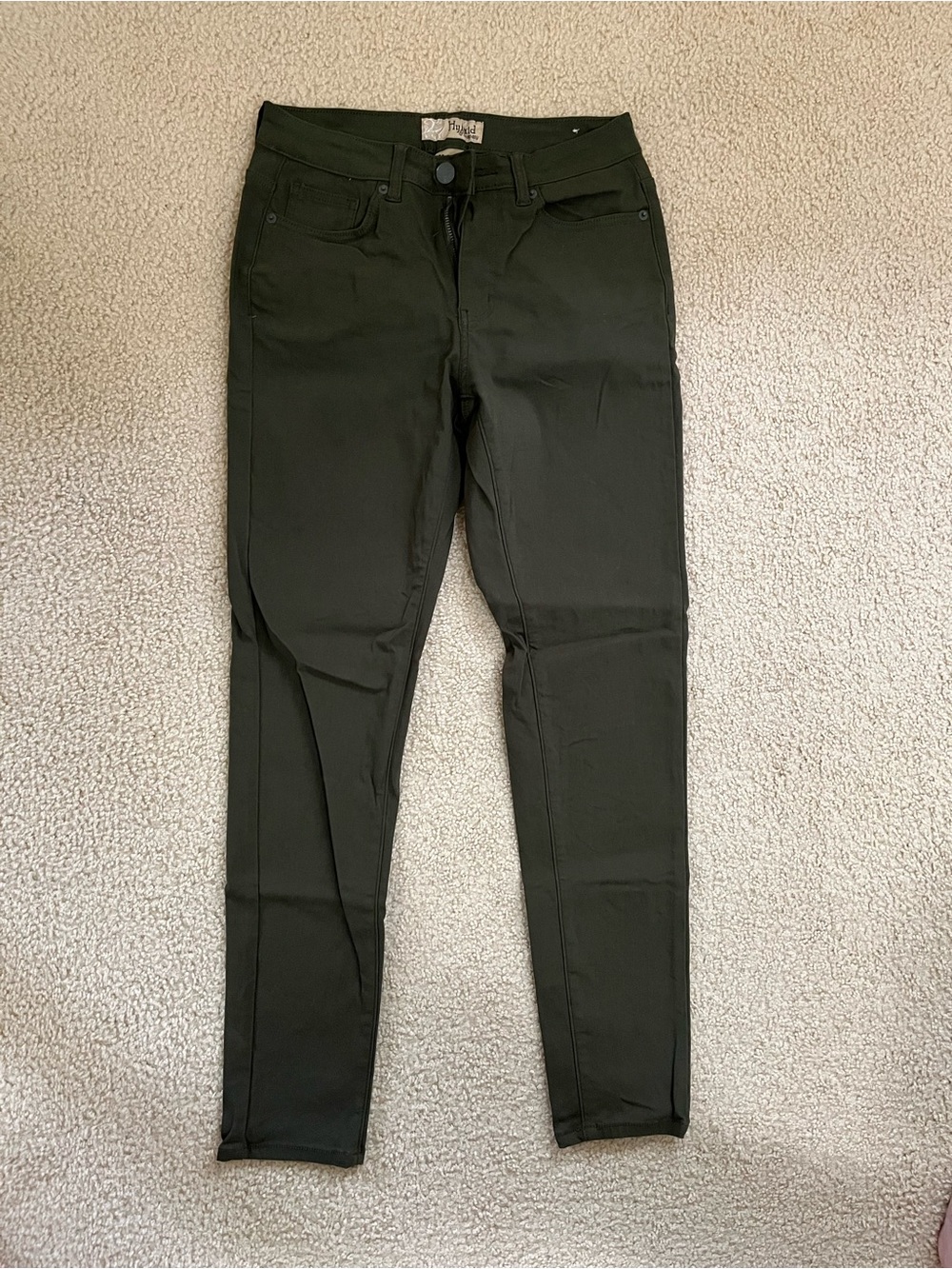 NWOT Hybrid & Company Green Skinny Jean Pants - Medium